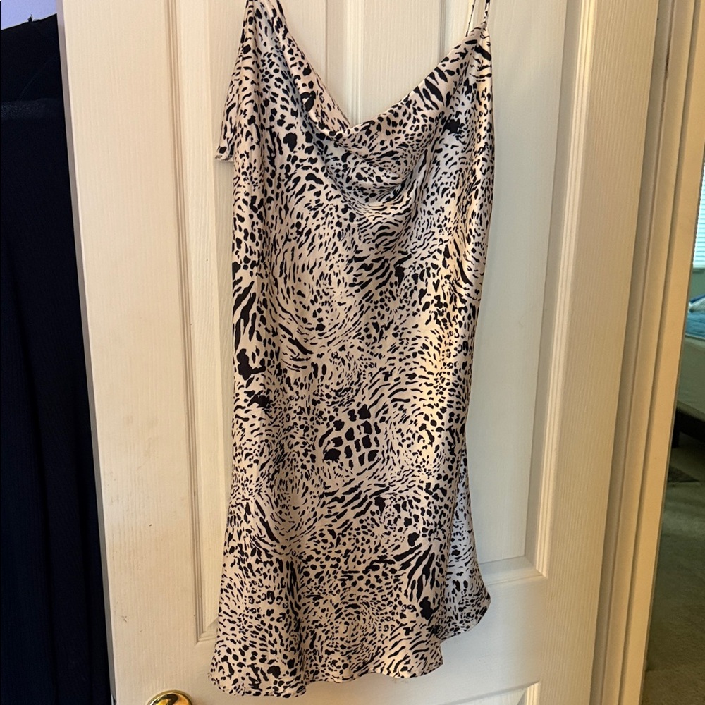 Windsor Animal Print Mini Dress Party